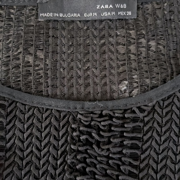 ZARA CROPPED TOP LONG SLEEVE NWOT - Picture 7 of 10